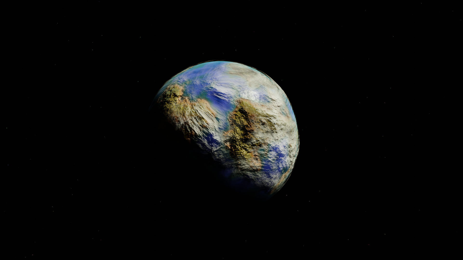 Procedural Planet Shader preview image 1